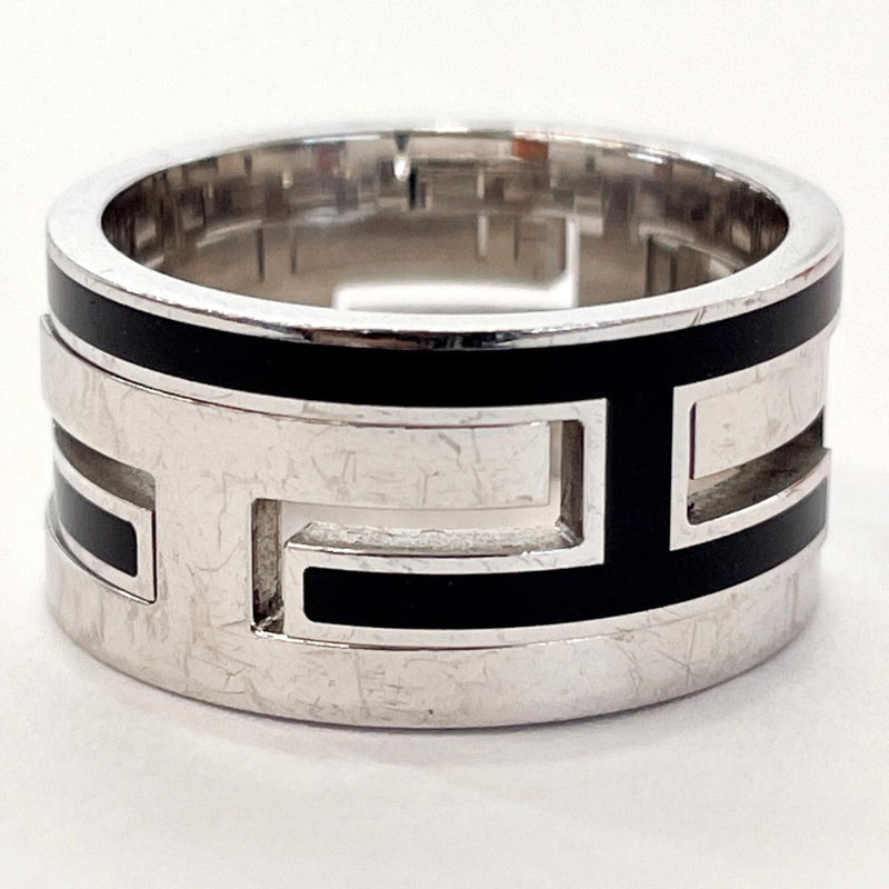 HERMES Ring Move ash Silver925 #12(JP Size) Silver Silver Women Used - JP-BRANDS.com