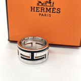 HERMES Ring Move ash Silver925 #12(JP Size) Silver Silver Women Used - JP-BRANDS.com