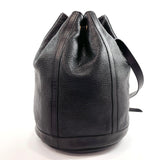 Christian Dior Shoulder Bag drawstring vintage leather Black Women Used - JP-BRANDS.com