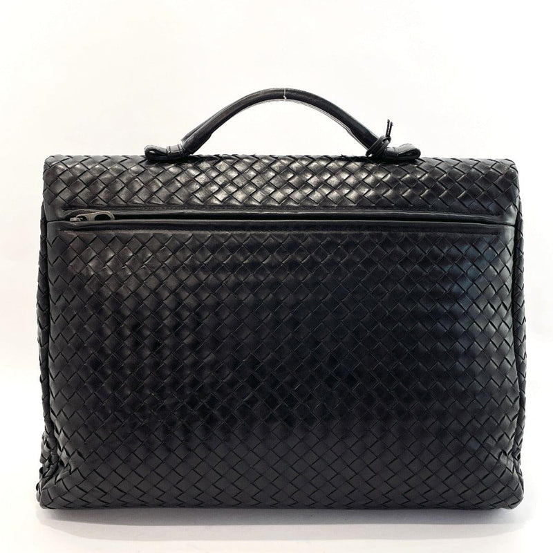 BOTTEGAVENETA Business bag 113095 V4651 1000 Intrecciato leather 