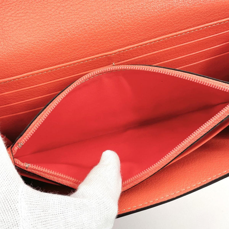 CARTIER purse L3001523 C de Cartier leather Orange Orange Women Used - JP-BRANDS.com