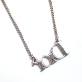 Dior Necklace metal Silver Women Used - JP-BRANDS.com