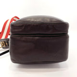 BALLY Shoulder Bag leather Dark brown unisex Used - JP-BRANDS.com