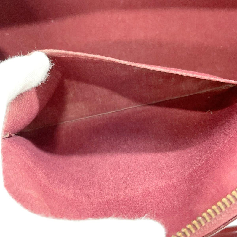 Louis Vuitton Handbag M91493 Sherwood PM Verni Wine Red Monogram Enamel One  Shoulder Bag Amarant Ladies