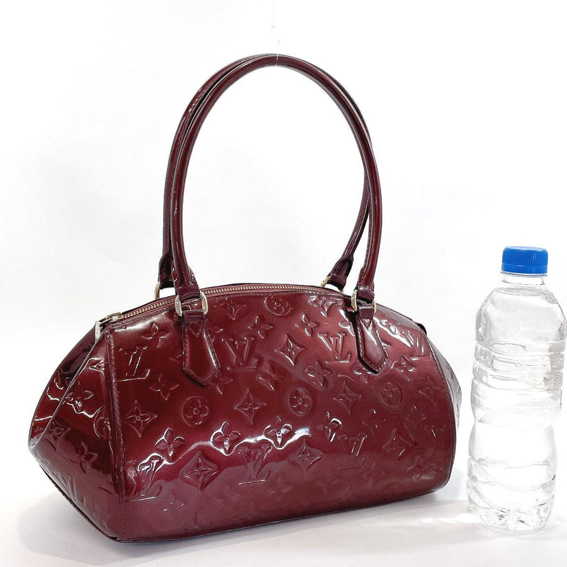 Vuitton - Vernis - M91990 – dct - Lead - Hand - Bag - Red - ep_vintage  luxury Store - PM - Louis - Кросівки louis vuitton italy - Monogram