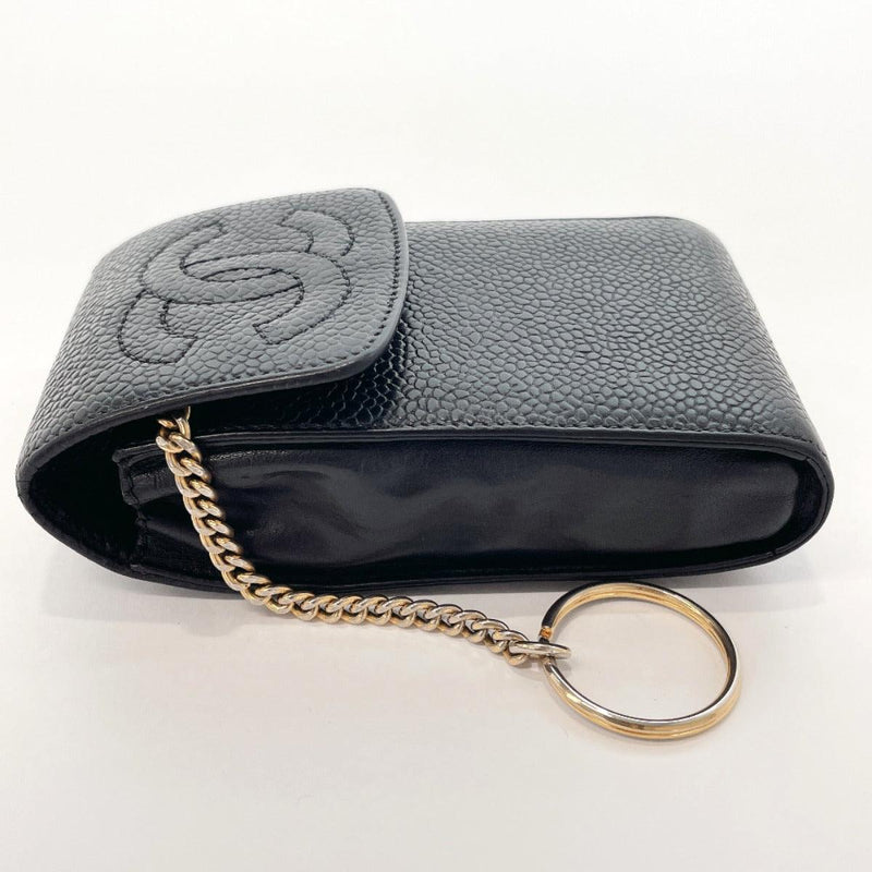 Chanel cigarette case caviar skin กระเป๋าชาแนลแท้