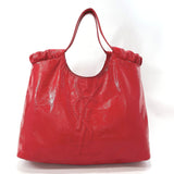 YVES SAINT LAURENT Tote Bag Patent leather Red Women Used