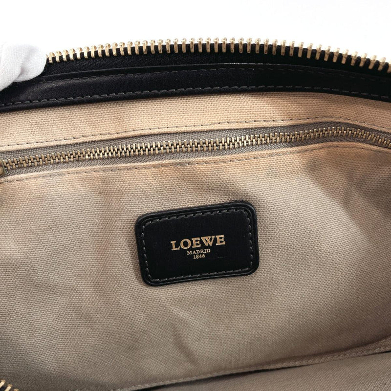 LOEWE Handbag 368.80.787 anagram PVC/leather gray gray Women Used - JP-BRANDS.com