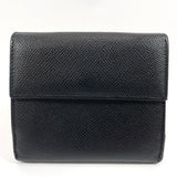 BVLGARI wallet leather Black mens Used - JP-BRANDS.com