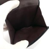 LOEWE wallet anagram leather Black Black mens Used - JP-BRANDS.com