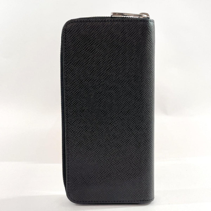 LOUIS VUITTON purse M30503 Zippy Wallet Vertical Taiga Black mens