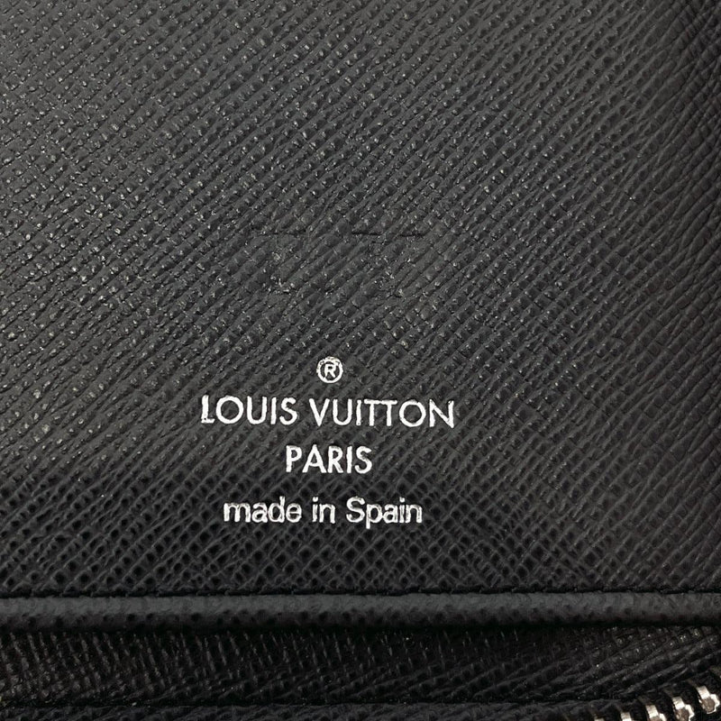 Louis Vuitton LOUIS VUITTON Round Zipper Long Wallet Taiga Zippy Vertical  Ardoise Men's M30503