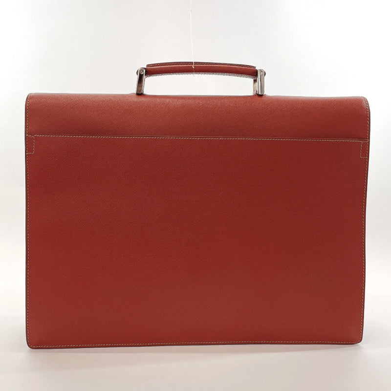 PRADA Briefcase VR0021 Safiano leather Brown mens Used