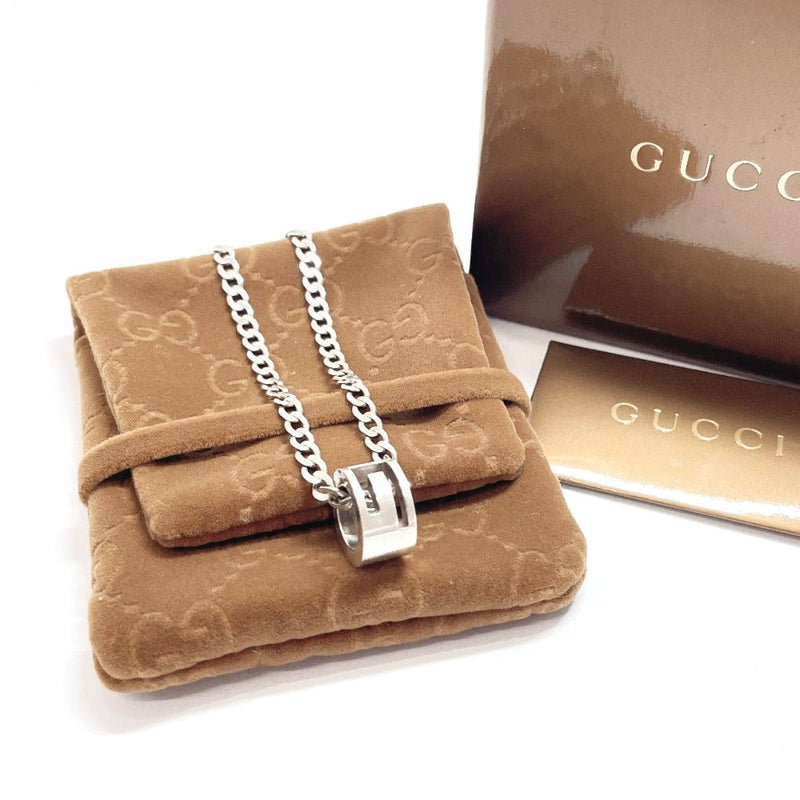 GUCCI Necklace G top Silver925 Silver Women Used - JP-BRANDS.com