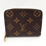 LOUIS VUITTON coin purse M60067 zip around purse Monogram canvas Brown Women Used - JP-BRANDS.com