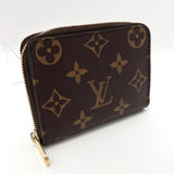 LOUIS VUITTON coin purse M60067 zip around purse Monogram canvas Brown Women Used - JP-BRANDS.com