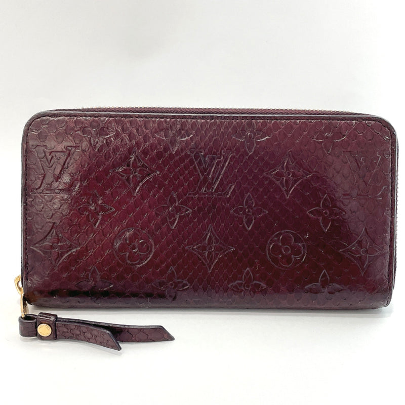 LOUIS VUITTON purse N91449 Zippy wallet purple Women Used