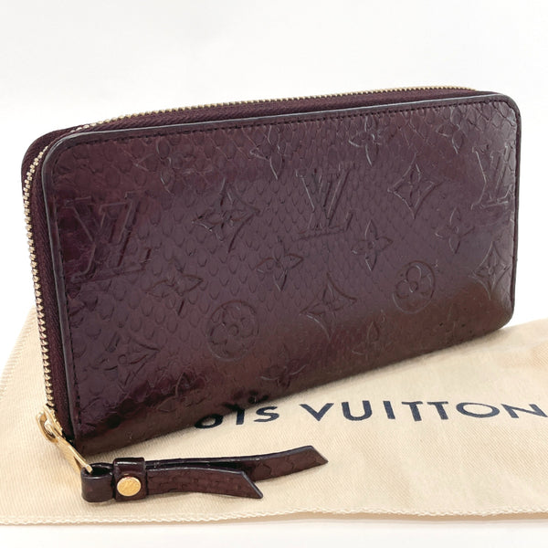 LOUIS VUITTON purse N91449 Zippy wallet purple Women Used