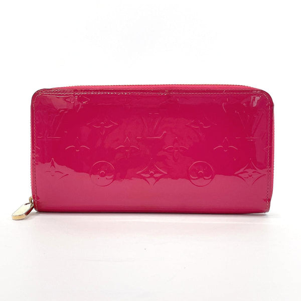 LOUIS VUITTON purse M91597 Zippy wallet Monogram Vernis pink pink Women Used - JP-BRANDS.com