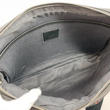 Dunhill Shoulder Bag Check pattern wool/leather Navy Navy mens Used - JP-BRANDS.com