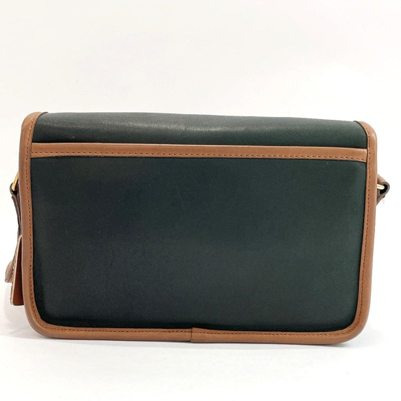 COACH Shoulder Bag 1023 Old coach bicolor Grain leather Moss green Mos –