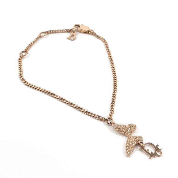Dior bracelet butterfly metal gold Women Used - JP-BRANDS.com