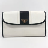 YVES SAINT LAURENT Clutch bag vintage leather white white unisex Used