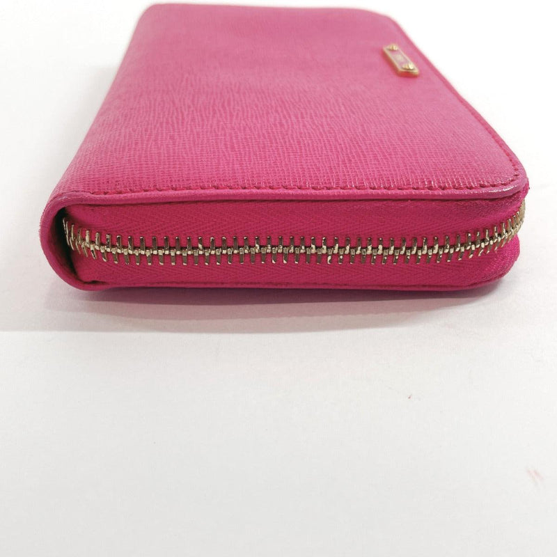 FENDI purse 8M0299 F09 F0PXB Zip Around leather pink Women Used - JP-BRANDS.com