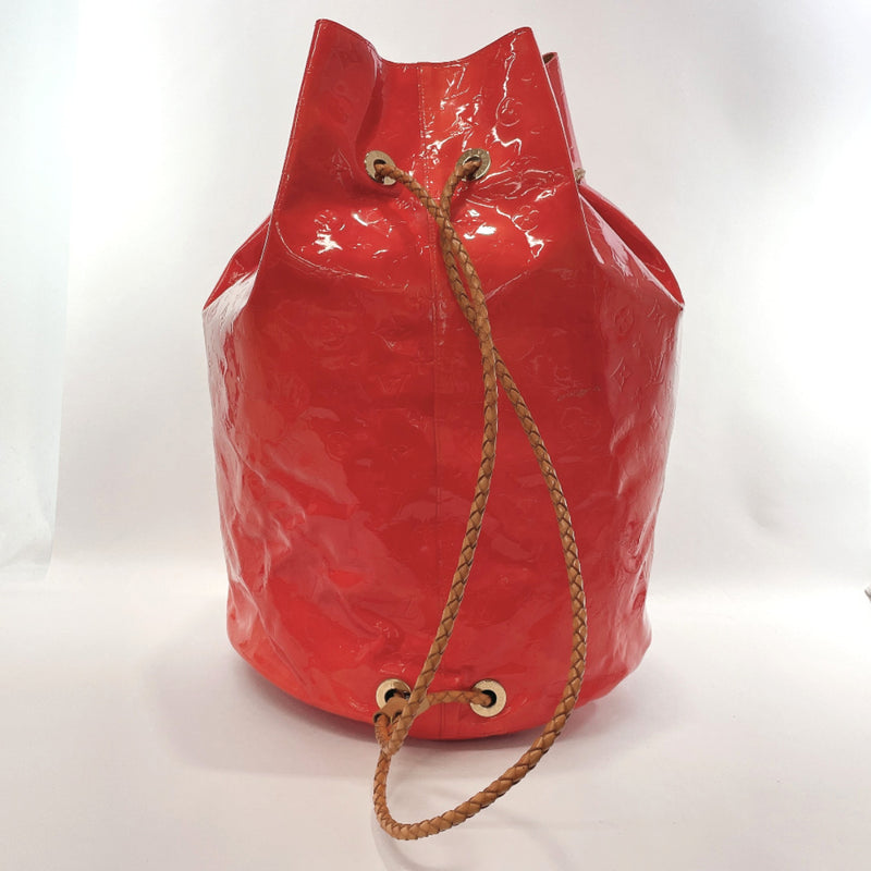 Louis Vuitton pre-owned red 1999 Monogram Vernis leather top handle bag