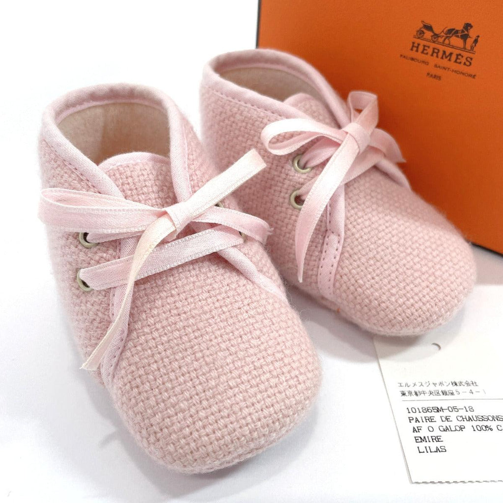 HERMES Other shoes Baby shoes First shoes Ka Stains pink Kids