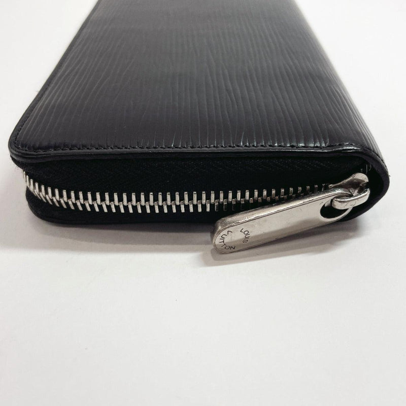 LOUIS VUITTON purse M61857 Zippy wallet Epi Leather Black Black