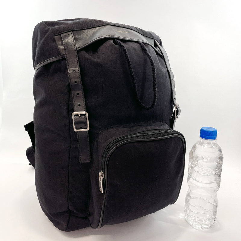 SAINT LAURENT PARIS Backpack Daypack PLB437087 Backpack Nylon Black mens Used