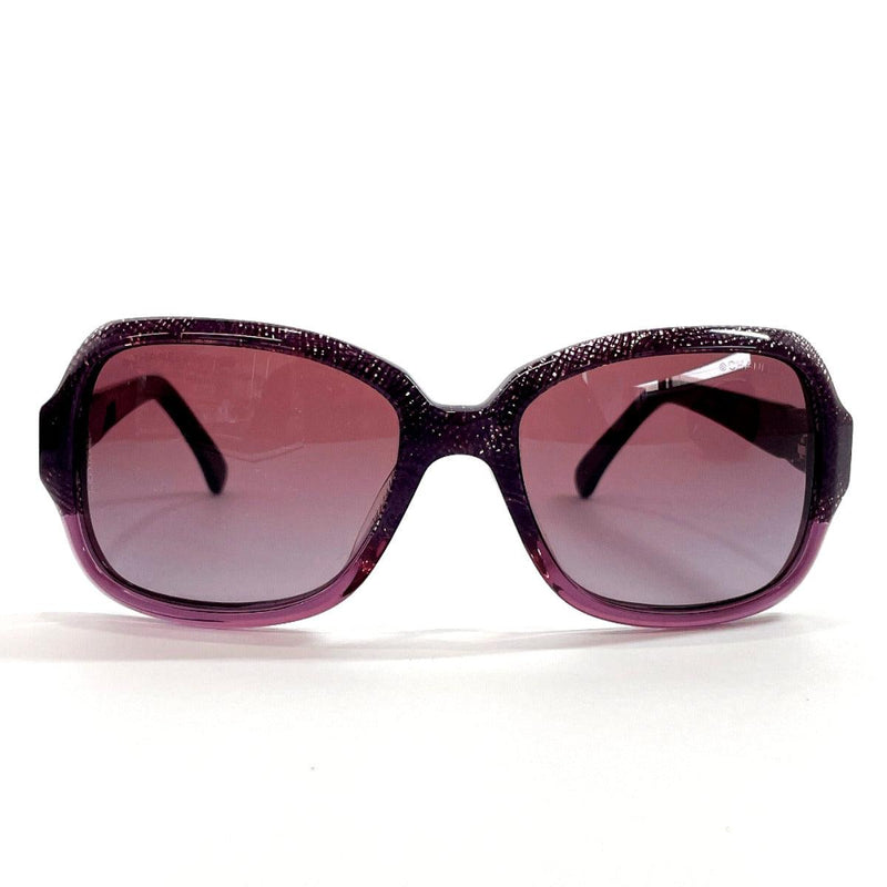 CHANEL sunglasses CH5177 COCO Mark Synthetic resin purple Women Used