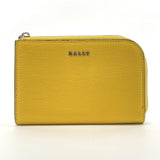 BALLY coin purse Barry leather yellow Women Used - JP-BRANDS.com