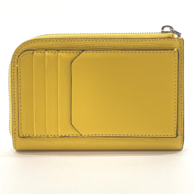 BALLY coin purse Barry leather yellow Women Used - JP-BRANDS.com