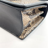 LOEWE Shoulder Bag 302.96.P39 Barcelona small Python/leather beige beige Women Used - JP-BRANDS.com