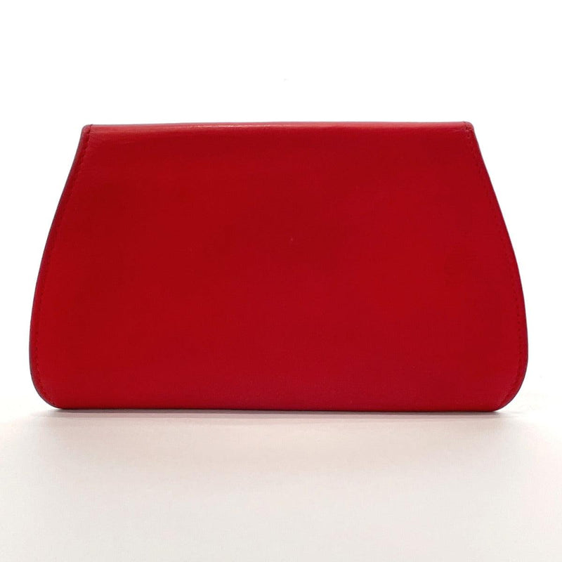 CARTIER coin purse PANTHERE leather Red Women Used - JP-BRANDS.com