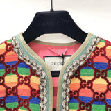 GUCCI No color jacket 505056 polyester/cotton multicolor multicolor Women Used