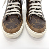LOUIS VUITTON sneakers 1A65UW High cut sneakers Stellar line Monogram canvas Brown Women Used