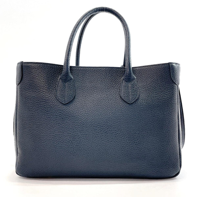 A.D.M.J. -Accesoires De Mademoiselle- Handbag 2way leather Navy