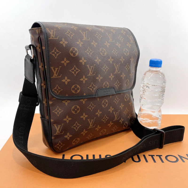 LOUIS VUITTON Shoulder Bag M56715 Bus MM Macasa Monogram macacer Brown –