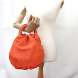LOEWE Handbag Bounce 2WAY leather Orange Women Used - JP-BRANDS.com