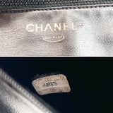 CHANEL Handbag 2way vanity bag Matt caviar skin Black Women Used