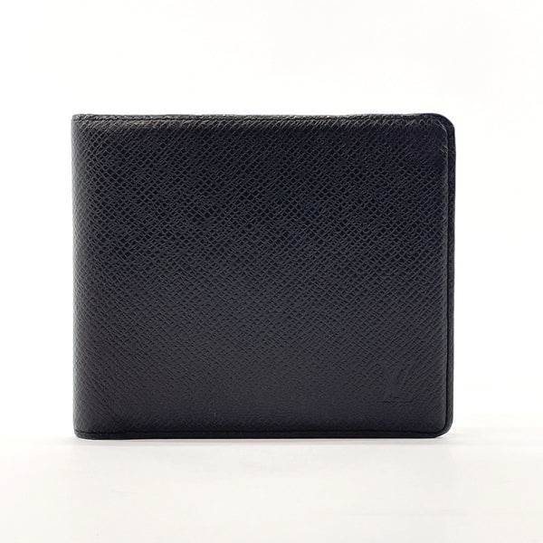 LOUIS VUITTON wallet M30952 Portefeiulle Mutile Aldoise Taiga Black mens Used