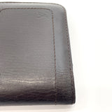 LOUIS VUITTON wallet M92074  Porte Billets6Cartes Crédit Utah leather Dark brown mens Used
