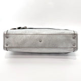 GUCCI Handbag 177100 leather Silver Women Used - JP-BRANDS.com