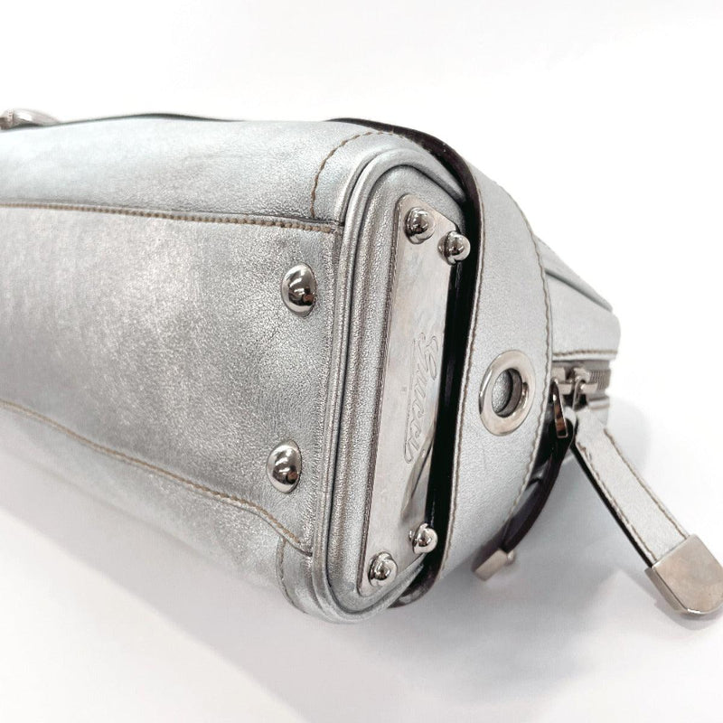 GUCCI Handbag 177100 leather Silver Women Used - JP-BRANDS.com