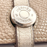 HERMES purse Dogon GM Togo gray Blur Women Used - JP-BRANDS.com