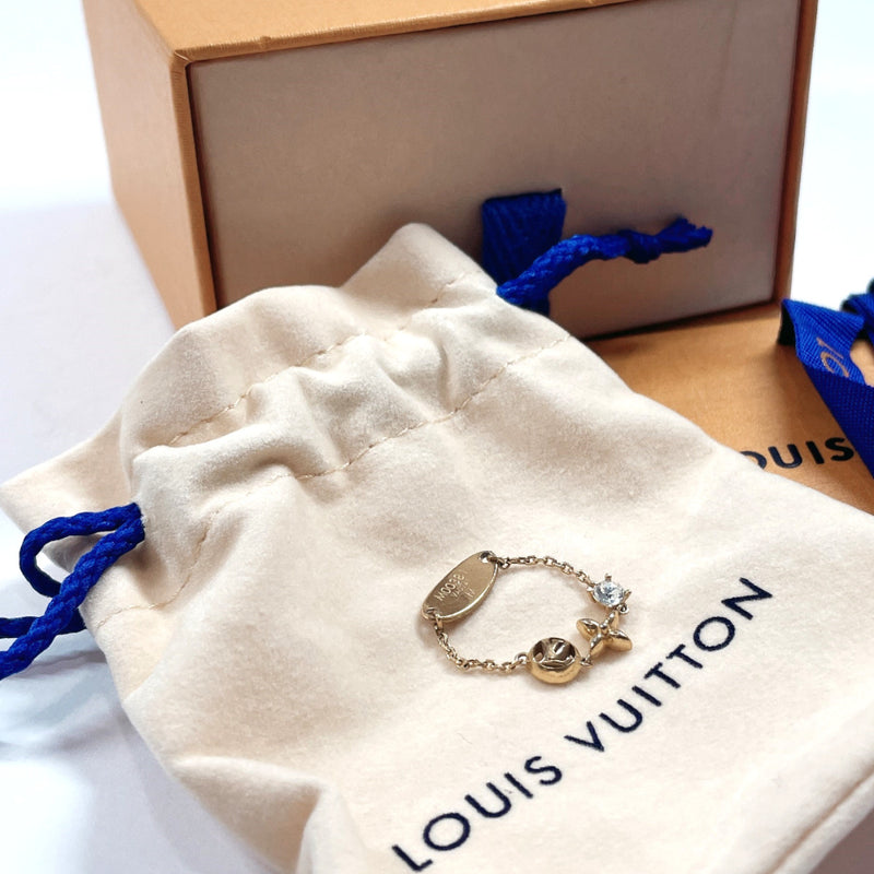 Louis Vuitton My LV Chain Ring Gold Metal. Size M
