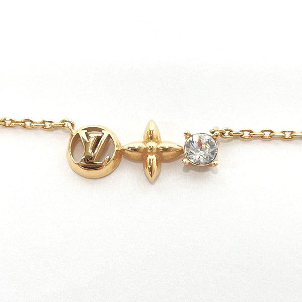 [Japan Used Necklace] Louis Vuitton Lv Collier Petit M00368 Gp Strass  Accessori